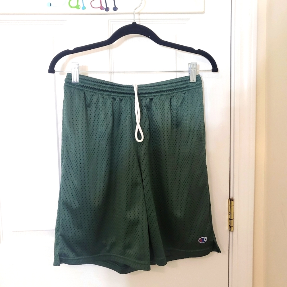 SOLD Set of 3 - champion Green, navy, Grey exercise shorts